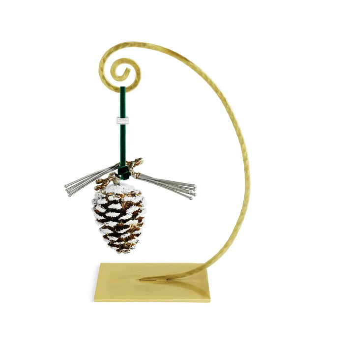 Michael Aram Pine Cone Snowy Ornament