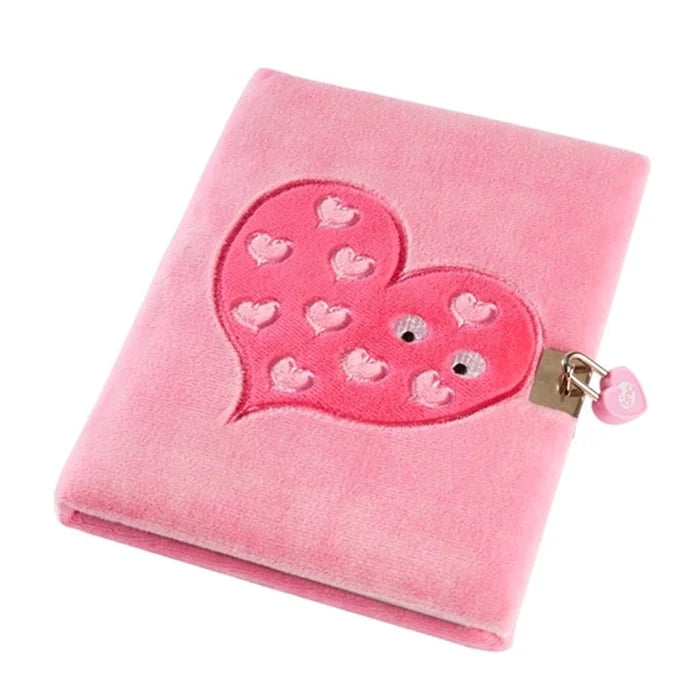 Pink Lockable Kids Journal with Lock & Key – A5 Diary