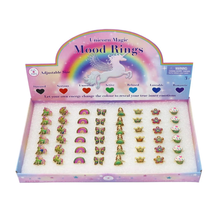 Pink Poppy Mood Rings