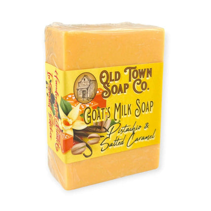 Pistachio & Salted Caramel -Goat's Milk Soap - Old Town Soap Co.