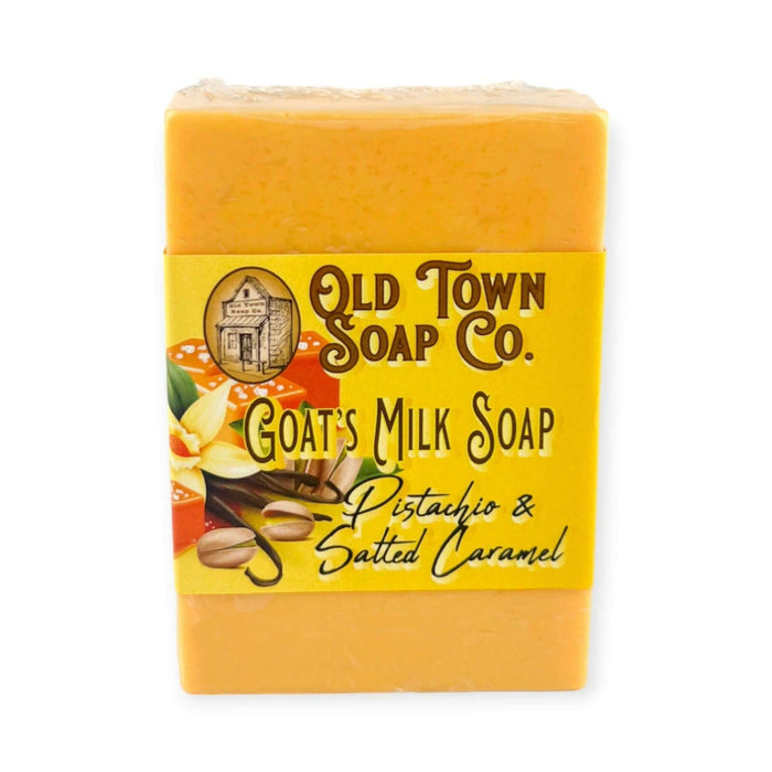 Pistachio & Salted Caramel -Goat's Milk Soap - Old Town Soap Co.