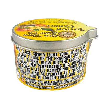Pistachio & Salted Caramel Lotion Candle - Old Town Soap Co.