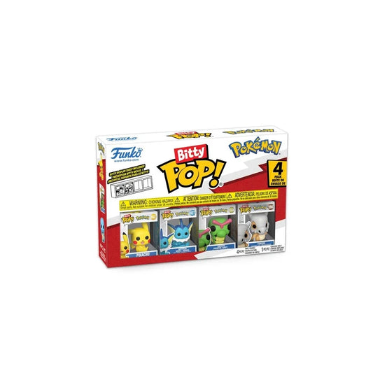 Pokemon Funko Bitty Pop! Mini-Figure 4-Pack
