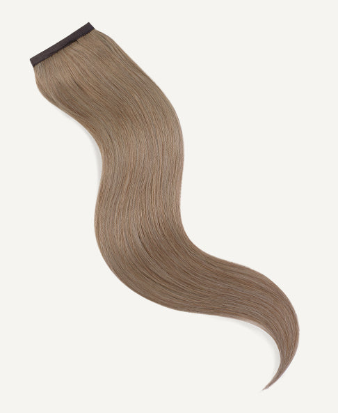 ponytail - ash blonde.