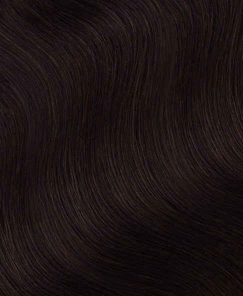 ponytail - chocolate brown.