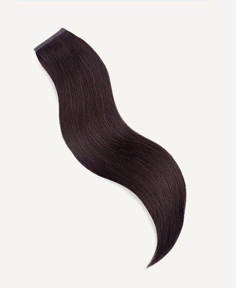 ponytail - chocolate brown.