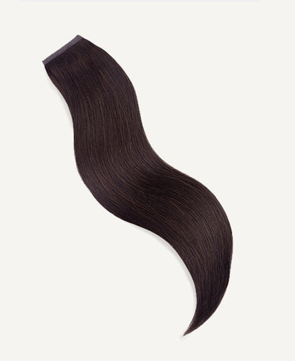 ponytail - chocolate brown.