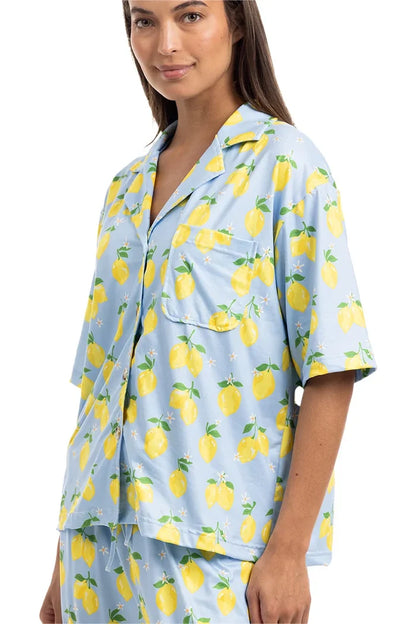 PREORDER: Button Down Pants PJ Set Preorder // eta early Sept