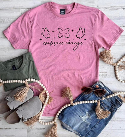 PREORDER: Embrace Change Butterfly Tee
