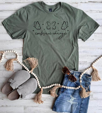 PREORDER: Embrace Change Butterfly Tee