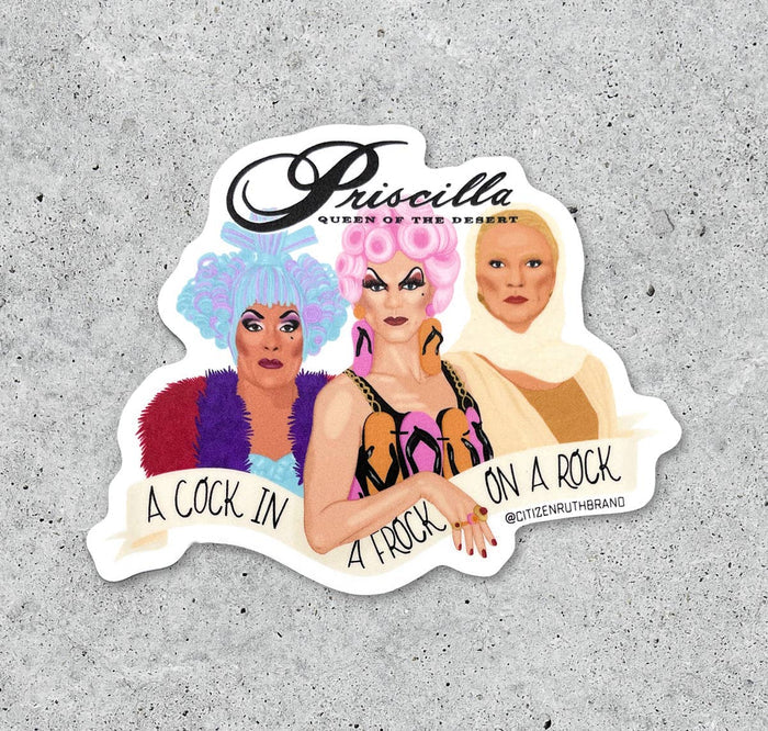 Priscilla Queen of the Desert vinyl sticker