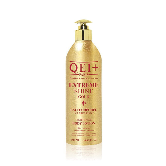QEI+ EXTREME SHINE GOLD - Lightening Body Lotion - ShanShar Beauty : The world of beauty.
