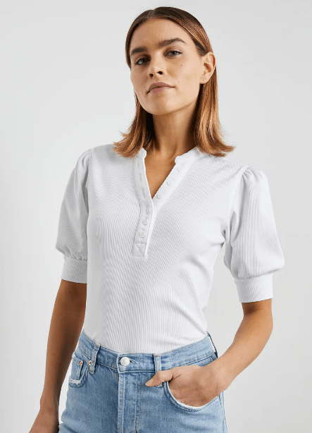 Rails Jewel Ribbed Top