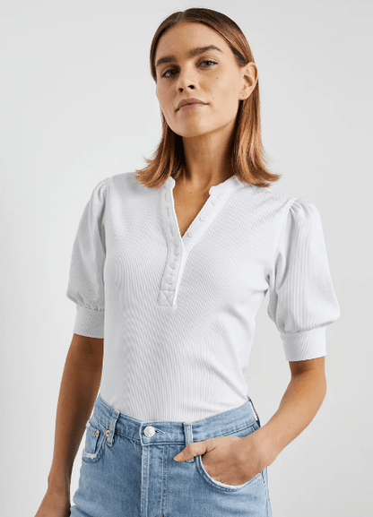 Rails Jewel Ribbed Top