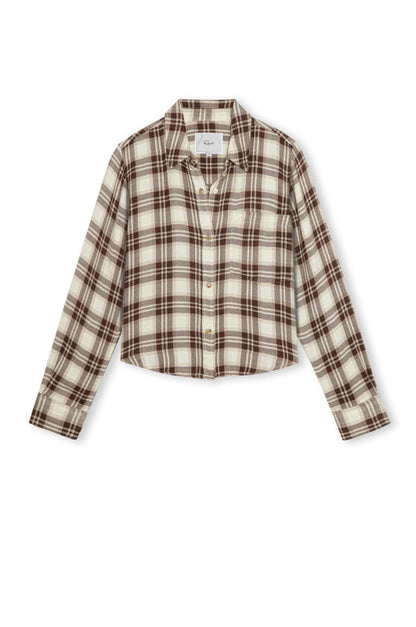 Rails Malin Top in Birch/Hickory
