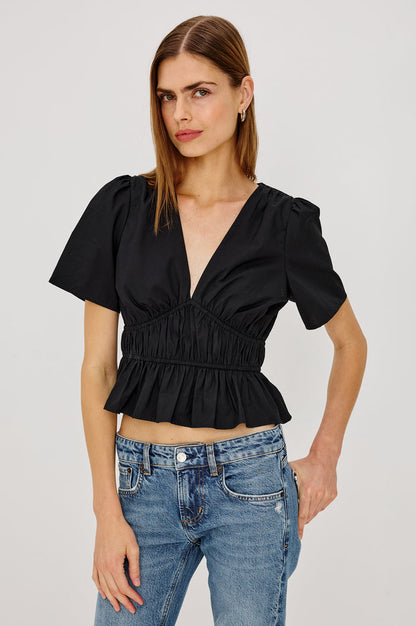 Rails Orla Top in Black