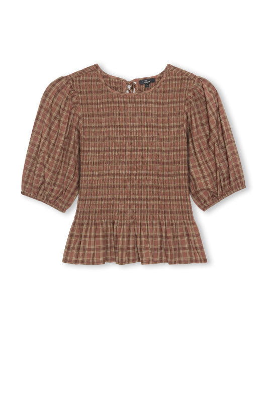 Rails Zane Top in Espresso Olive