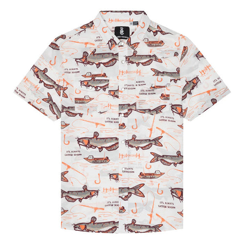 Raised by Coyotes Catfish Season Pearl Snap