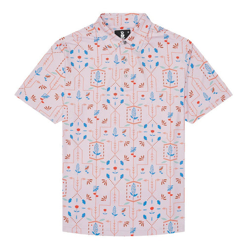 Raised by Coyotes Wildflowers Polo