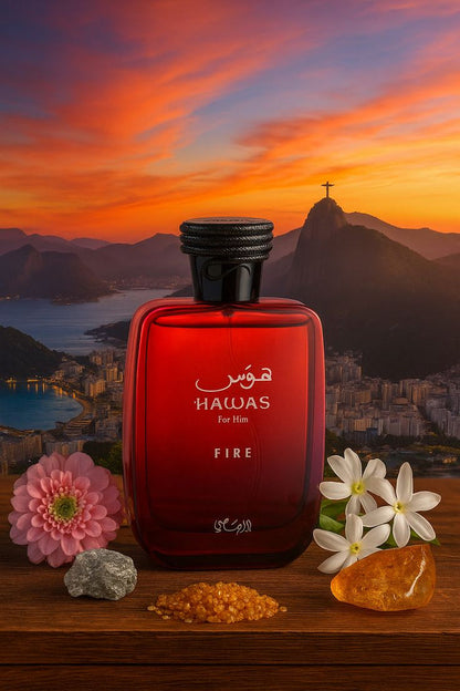 RASASI HAWAS FIRE Eau De Parfum 100ml For Man
