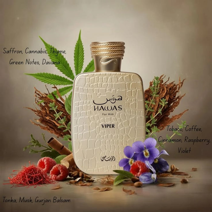 RASASI HAWAS VIPER  Eau De Parfum 100ml For Man