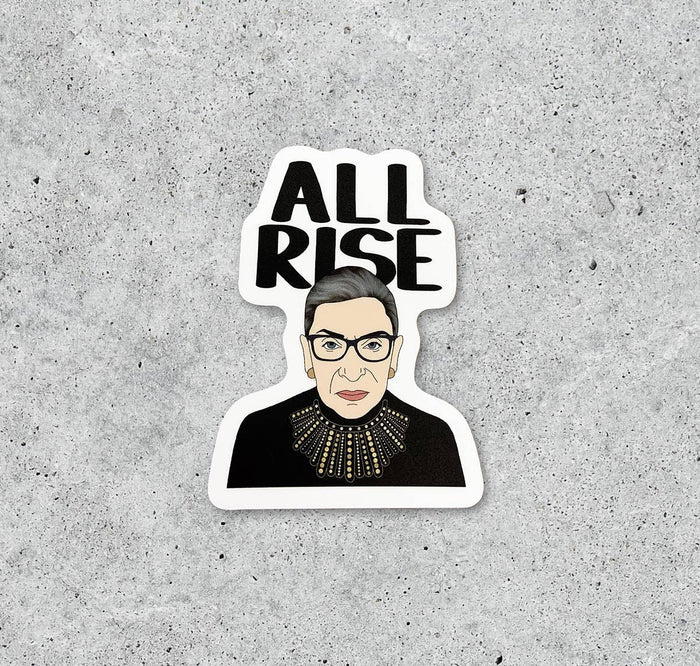 RBG All Rise vinyl sticker