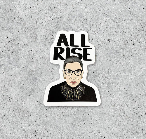 RBG All Rise vinyl sticker