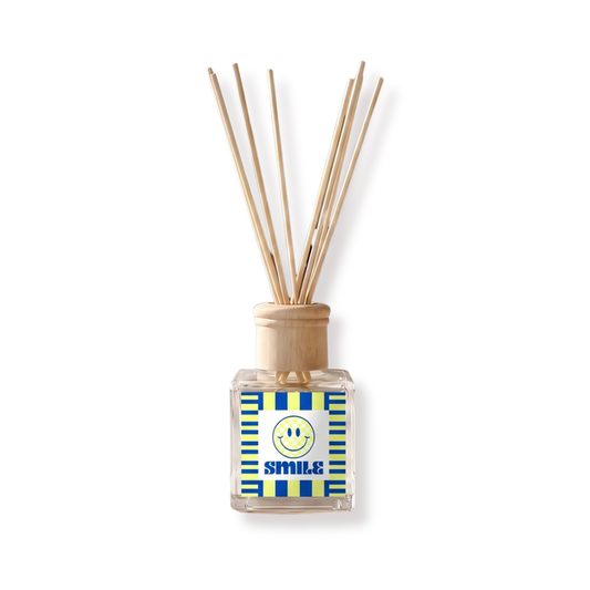 Reed Diffuser - Geurstokjes - Smile - Groene Thee - 100 ml
