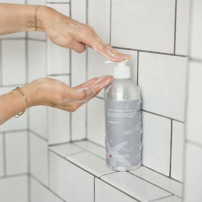 Plaine Products Unscented / 16 oz / 16oz Pump (+$0.75) Refillable Shampoo 16oz, 2.5oz