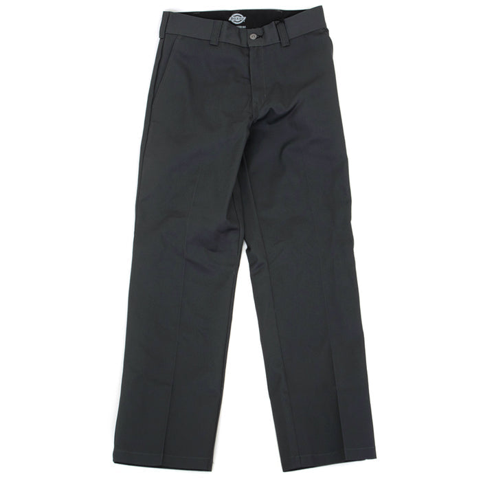 Regular Fit Twill Pants (Charcoal Grey) (S)