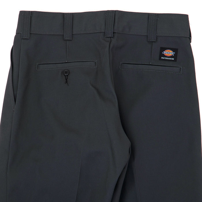 Regular Fit Twill Pants (Charcoal Grey) (S)