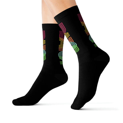 Retro Bator Socks