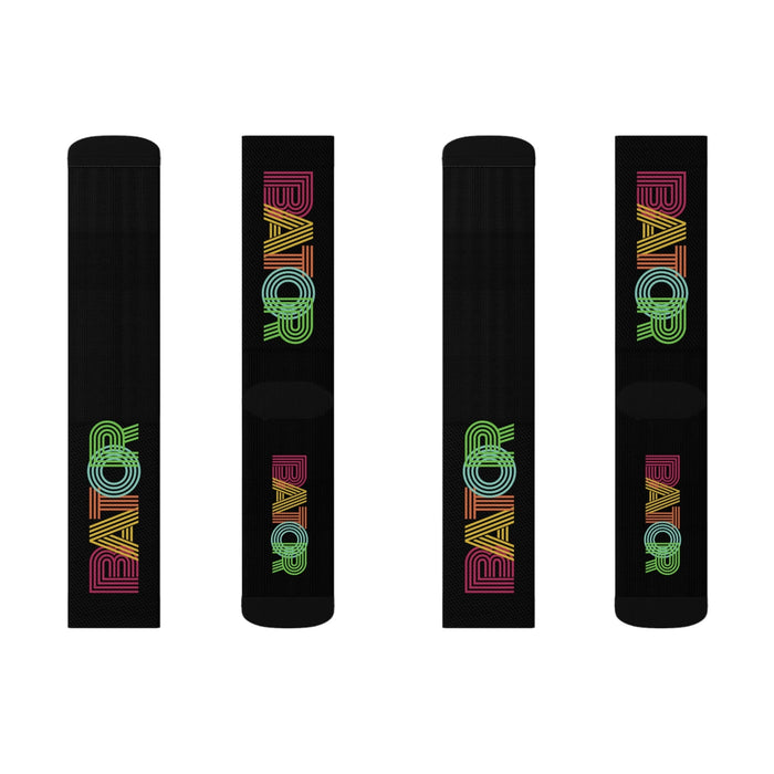 Retro Bator Socks