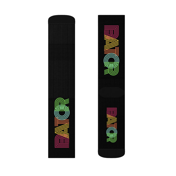 Retro Bator Socks