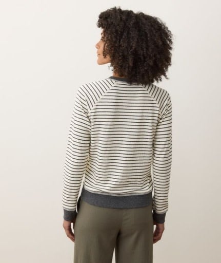 Reversible Raglan Heather Grey
