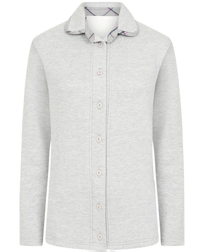 Rhodes Ladies Trimmed Fleece Ladies Leisure Cardigan - Image 2 - Country Collection