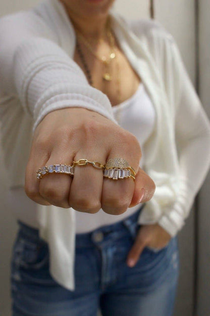 Ring-ID 14K Gold Vermeil