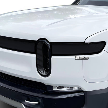 Full Headlight Taillight Precut Smoked PPF Tint Kit Film Overlay Fits Rivian R1S 2022 - 2024 - Bogar Tech Designs