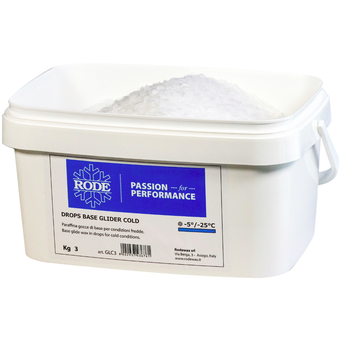 A product picture of the Rode BASE GLIDER COLD MELT WAX (-5C/-25C)