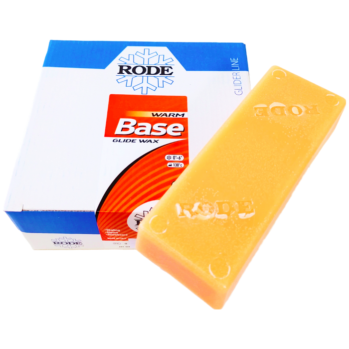 A product picture of the Rode BASE GLIDER WARM MELT WAX (0C/-6C)