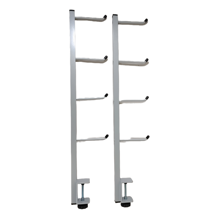 A product picture of the Rode Ski Rack for Waxing Table