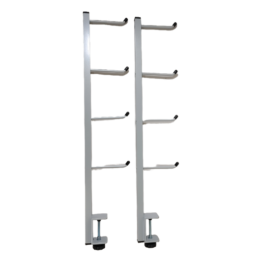 A product picture of the Rode Ski Rack for Waxing Table