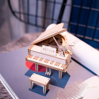 Classic 3D Wood Puzzles; Grand Piano