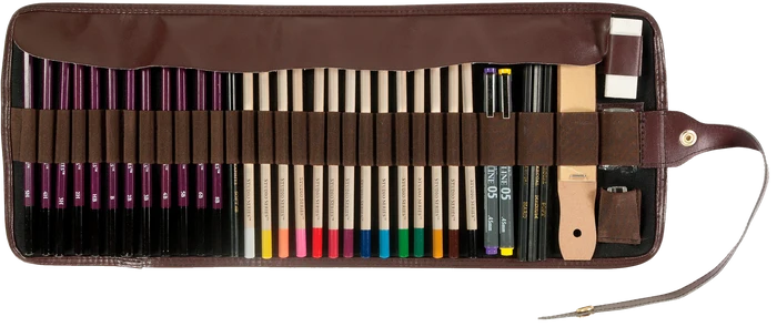 Roll Up Canvas Pencil Wrap