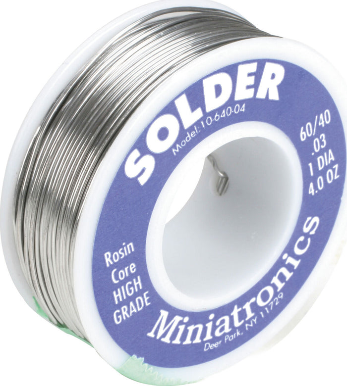 Rosin Core Solder 60/40, 4oz