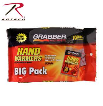 Rothco Grabber Hand Warmers - 10 Pack