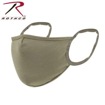 Rothco Reversible Reusable 3-Layer Face Mask - MultiCam / Coyote
