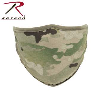 Rothco Reversible Reusable 3-Layer Face Mask - MultiCam / Coyote
