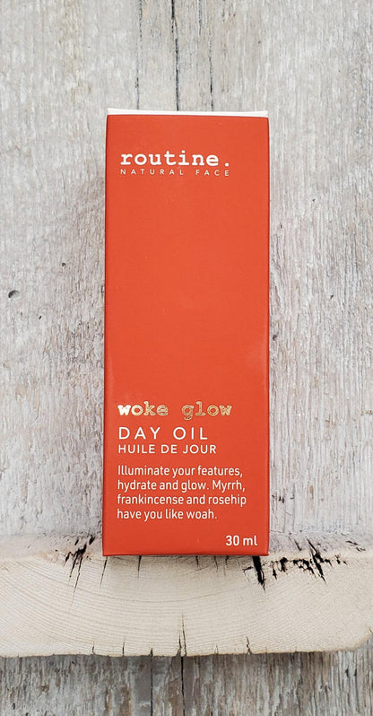 Routine: Woke Glow Day Oil