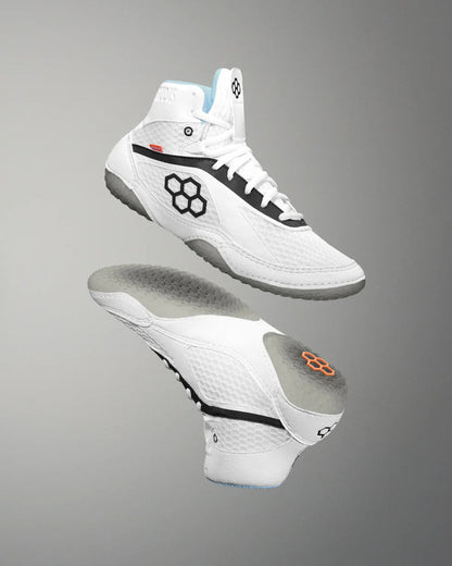 Rudis ALPHA 2.0 GHOST WHITE Wrestling Shoes - Takedown Distribution